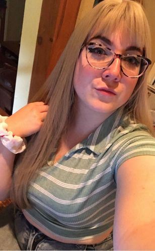 Customer photo review of Harajuku style cosplay wig    YC21291