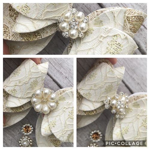 Margaret T. review of Diamond Pattern Glitter Lace Fabric image 1 out of 1