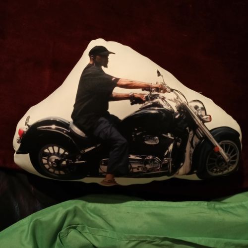 Customer photo review of Create A Custom Object Pillow