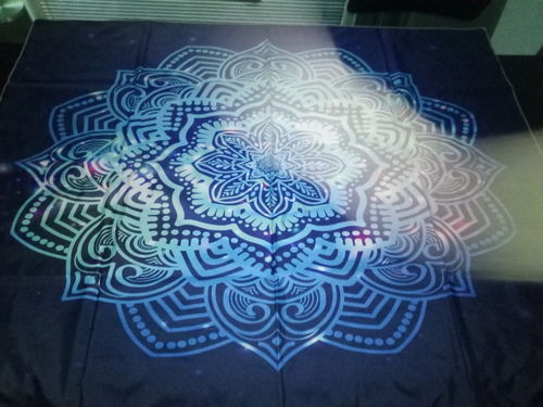 Customer photo review of Boho Mandala Tapestry