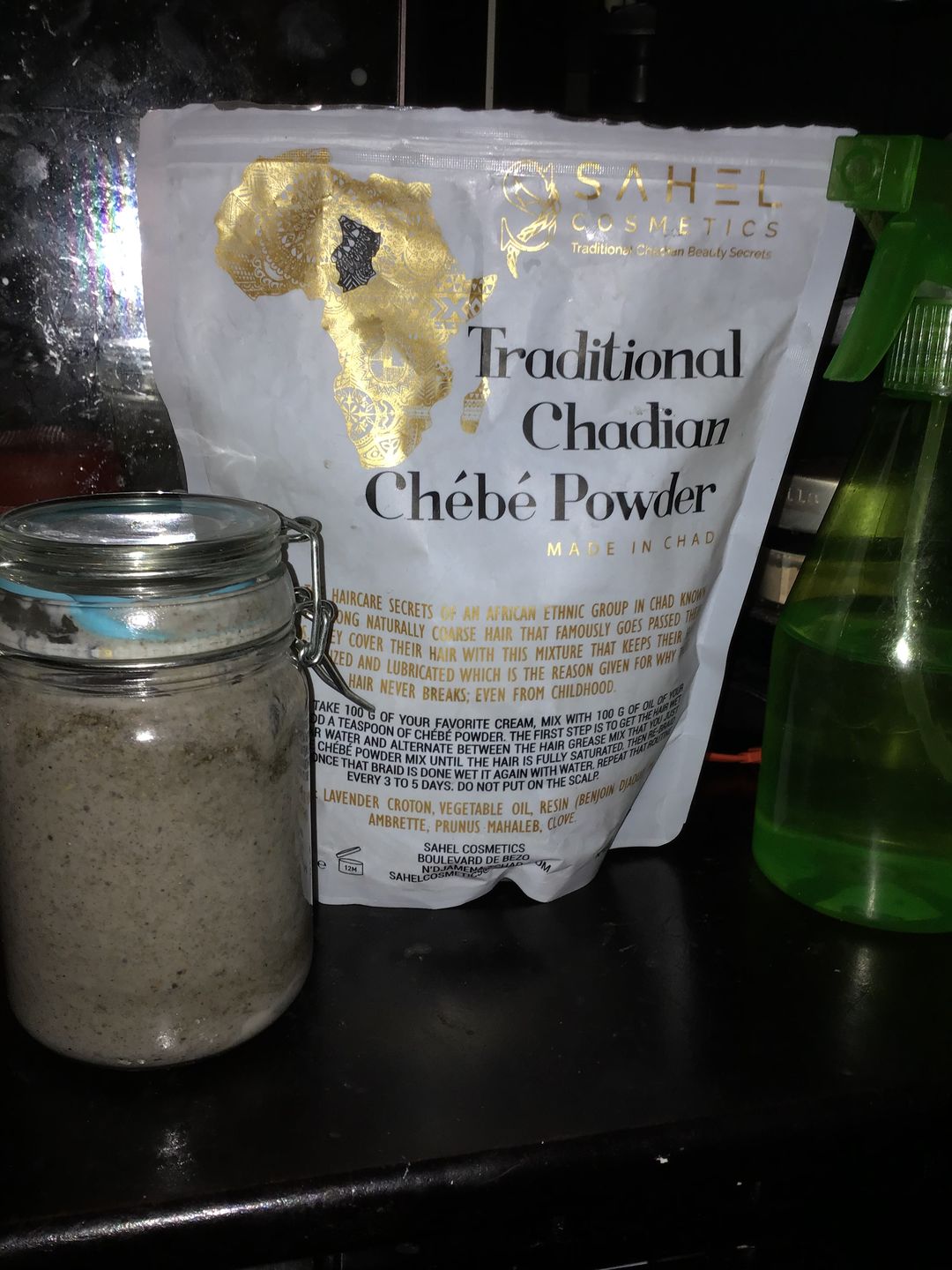 Customer photo review of Chébé powder 250 g