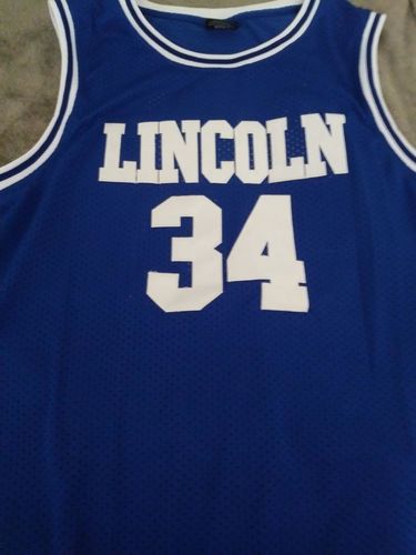 Customer photo review of Jesus Shuttlesworth Lincoln High Jersey