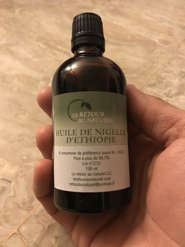 Customer photo review of HUILE DE NIGELLE