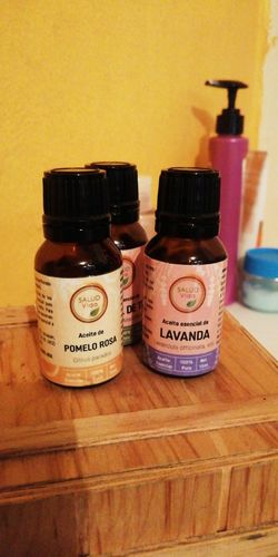 Customer photo review of Aceite esencial de lavanda