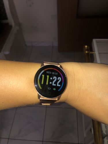 Customer photo review of FIT WATCH -ROSE GOLD EDITION-