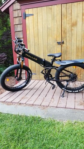 Customer photo review of 2021 Wallke X3 Pro | Full Suspension Folding Electric Fat Bike