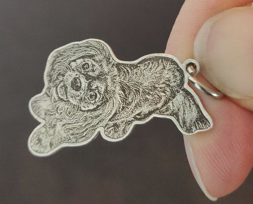Customer photo review of Silvercut™ Keychain
