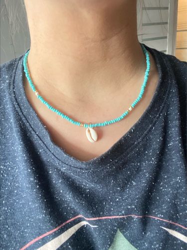 Customer photo review of Muschelhalskette "Mutter der Wasser"