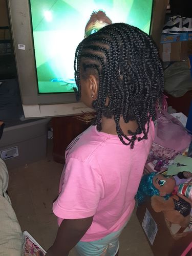 Customer photo review of Nae Nae's Hair Boost 9oz