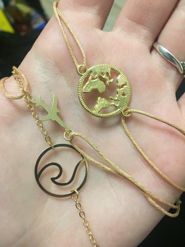 Customer photo review of Bracelet Monde Femme