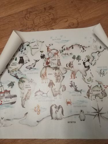 Customer photo review of Tableau Monde Animaux