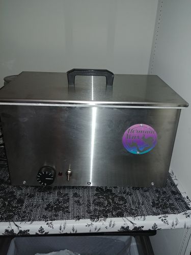 Customer photo review of XL Salon Wax Warmer | 12lb Capacity | "Goliath"