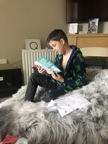 Customer photo review of The Ultimate XXL Adults Children’s Pre-filled Faux Fur Bean Bag