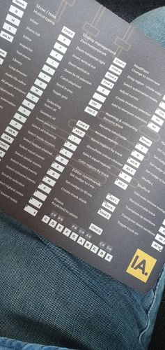 Customer photo review of Logic Pro X Shortcut Mousepad