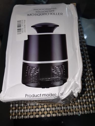 Customer photo review of LED Lamp Mosquito Zapper