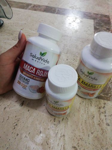 Customer photo review of Maca amarilla 500mg