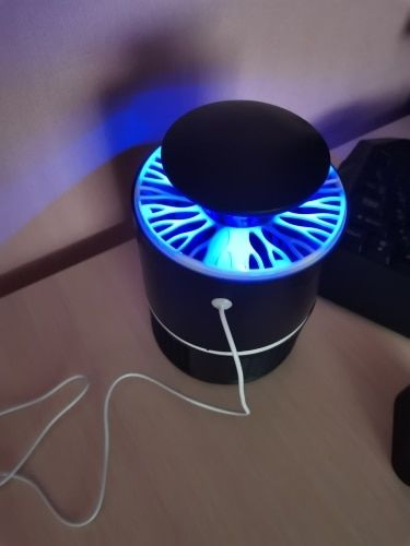 Customer photo review of LED Lamp Mosquito Zapper