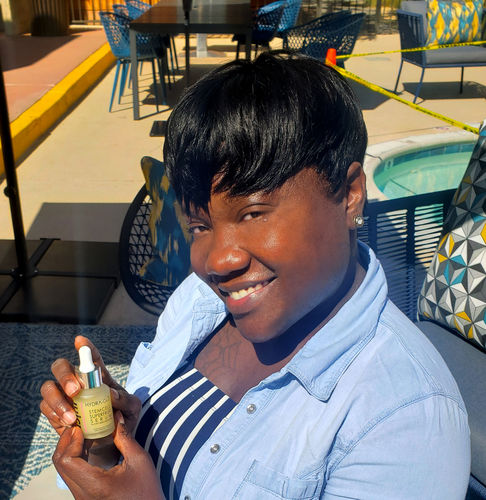 Customer photo review of BERRI-CLEAR+™ SUPERFRUIT 5 BERRY SERUM