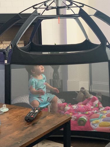 Customer photo review of Pop N' Go® Playpen