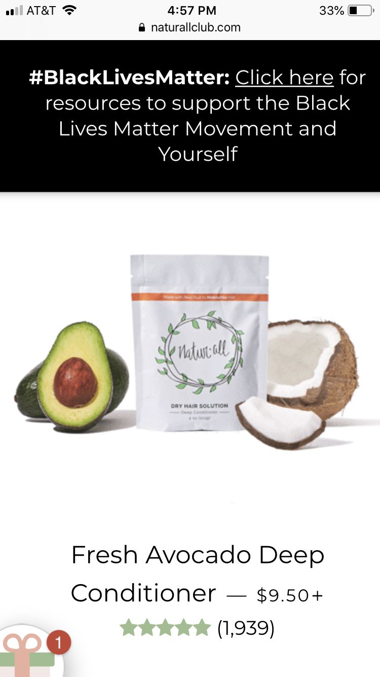 Customer photo review of Hydrating Avocado Conditioner