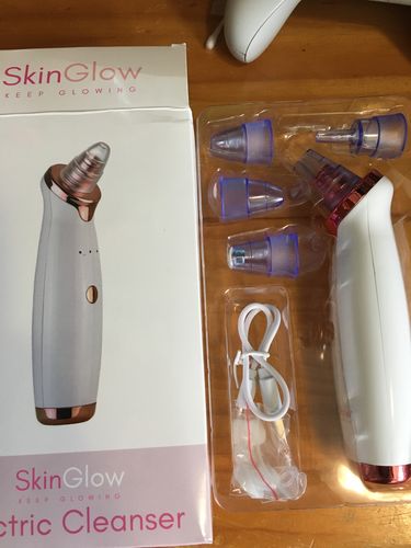 Customer photo review of SkinGlow Electric Cleanser - No More Blackheads