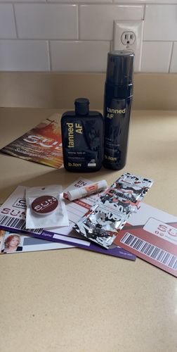 Customer photo review of b.tan tanned AF