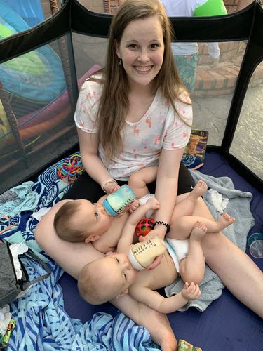 Customer photo review of Pop N' Go® Playpen