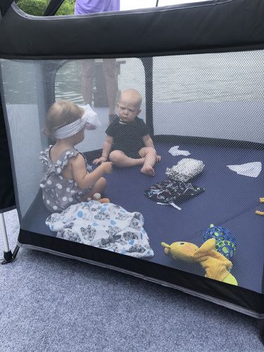 Customer photo review of Pop N' Go® Playpen