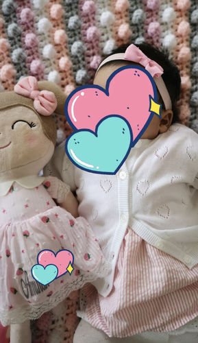 Customer photo review of Personalized Leyadoll (Strawberry) with Gift Bag - 2 Skin Tones