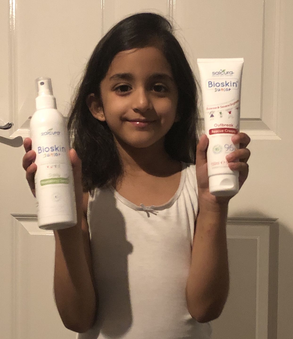 Customer photo review of Bioskin Junior Daily Nourishing Spray