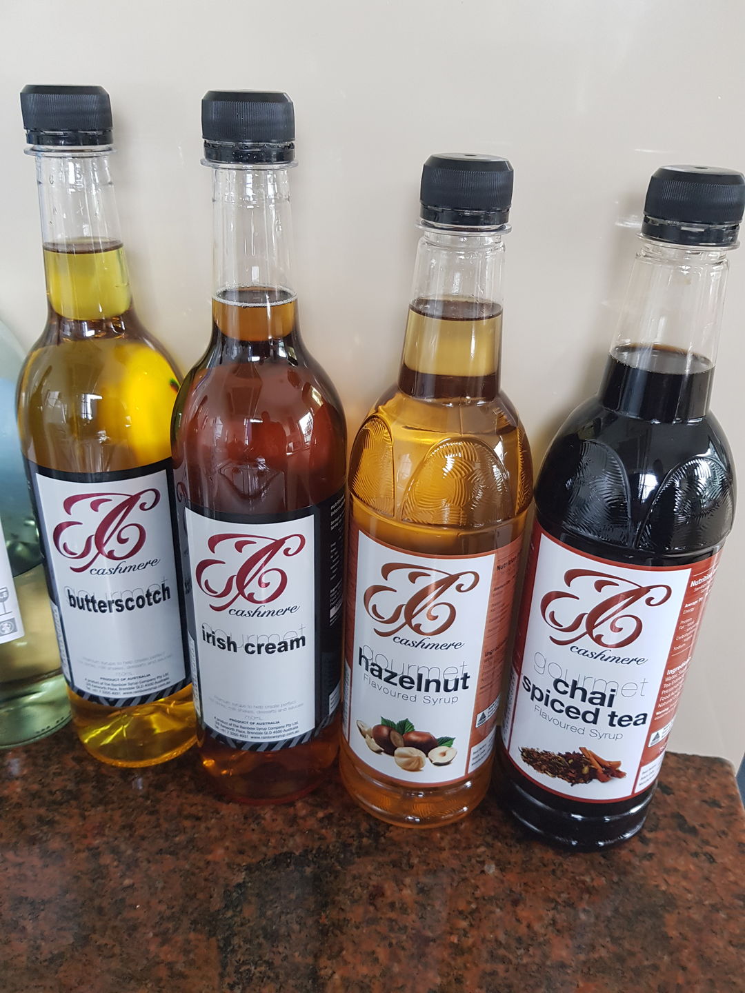 Customer photo review of Spiced Chai Syrup