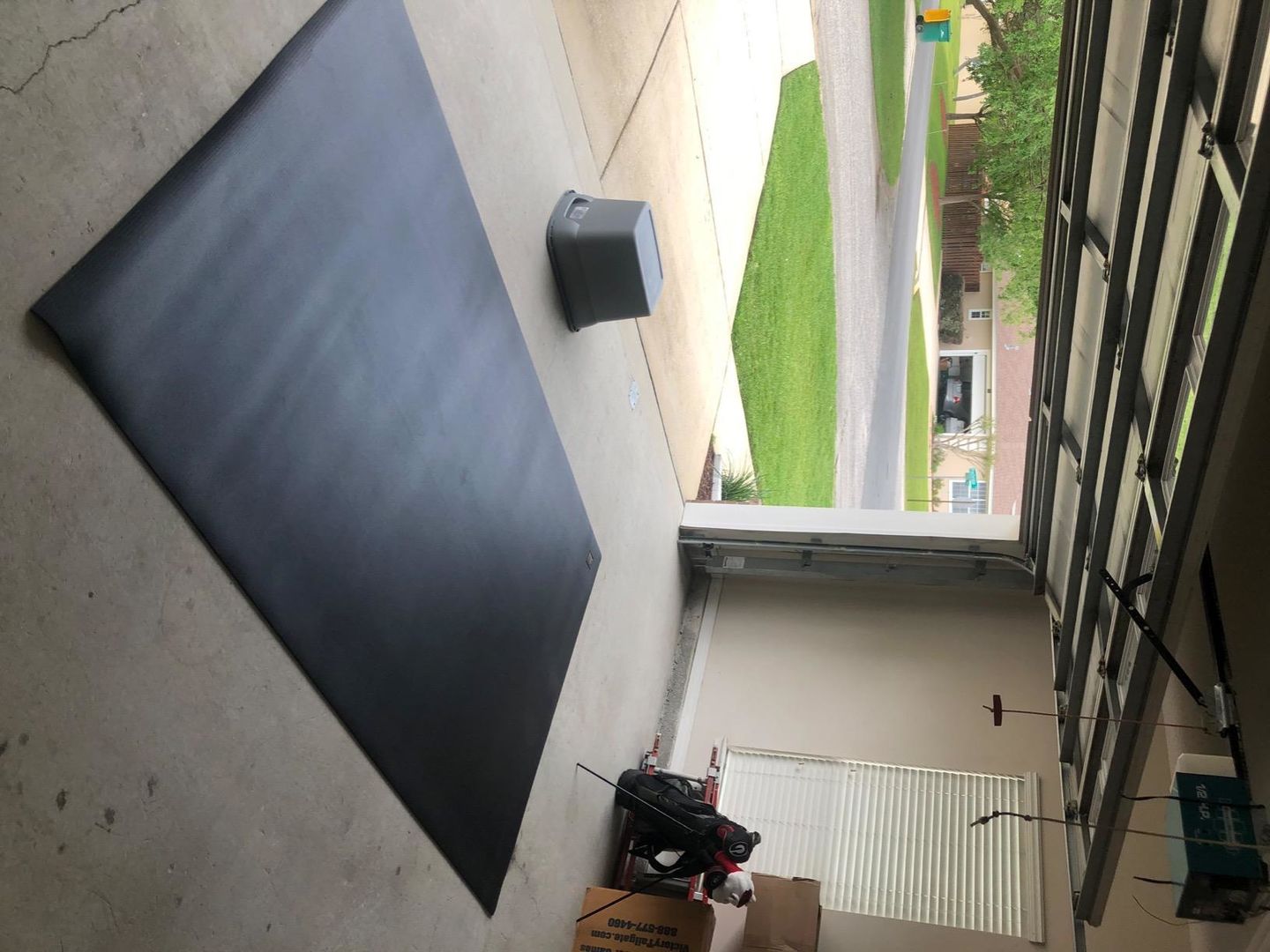 Customer photo review of GXMMAT Extra Large Exercise Mat 6'x10'