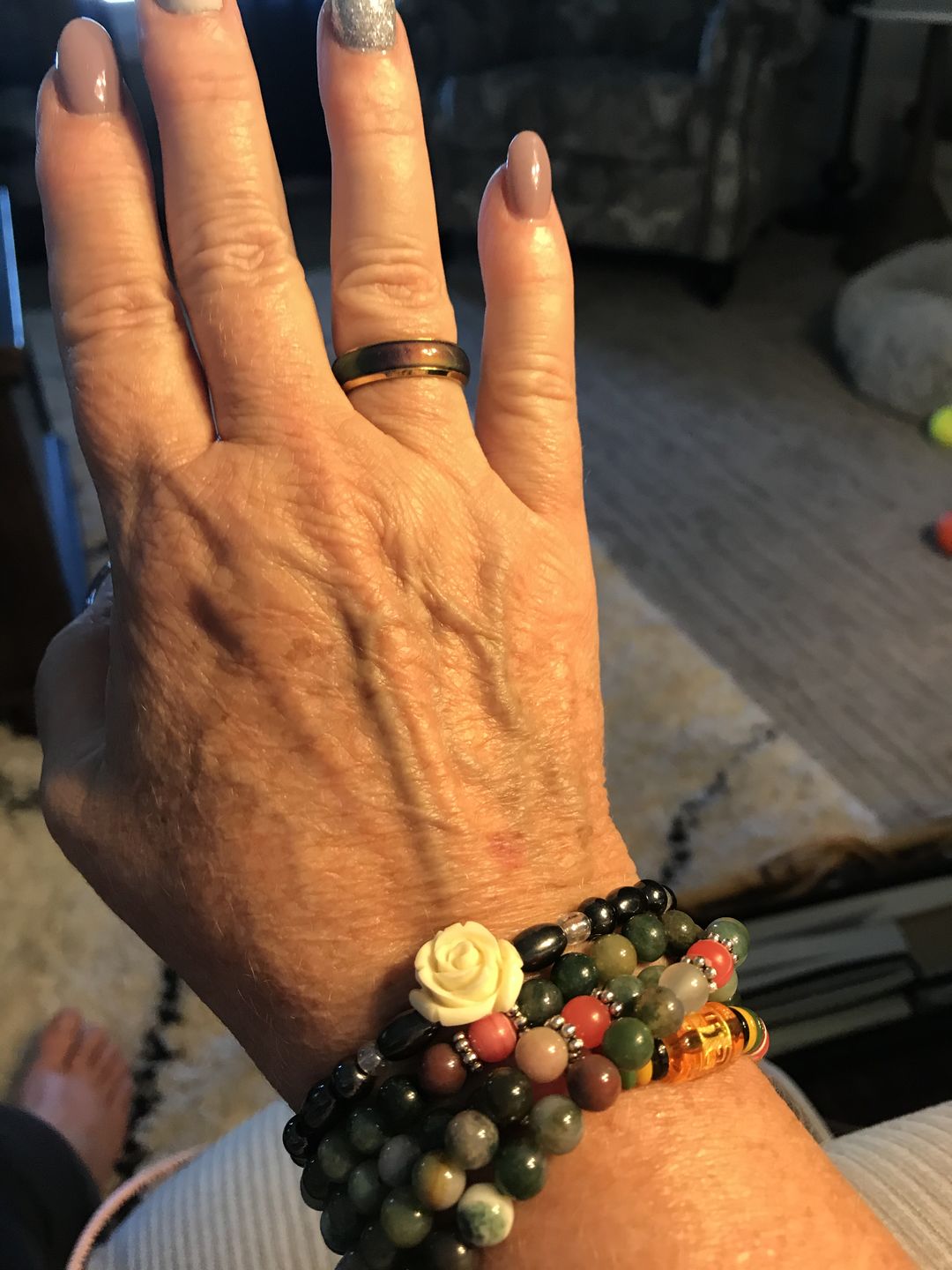 Customer photo review of Mystical Mood Ring