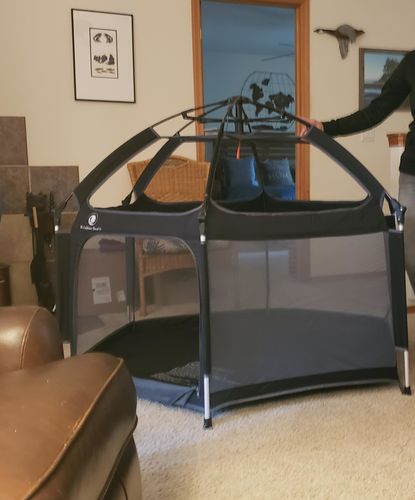 Customer photo review of Pop N' Go® Playpen