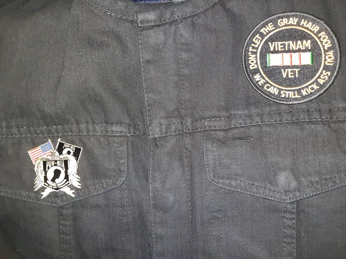 Customer photo review of POW*MIA Memorial Pin