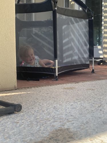 Customer photo review of Pop N' Go® Playpen