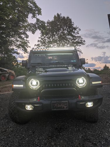 Customer photo review of Black and White American Flag Insert