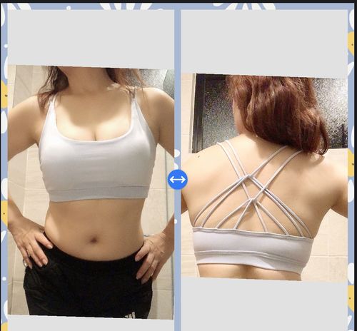 Customer photo review of I SAID SO SPORTS BRA