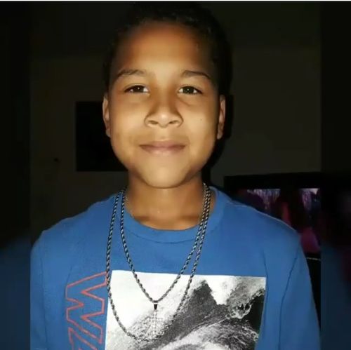 Customer photo review of 3mm Stainless Steel Mini CZ Diamond Cross