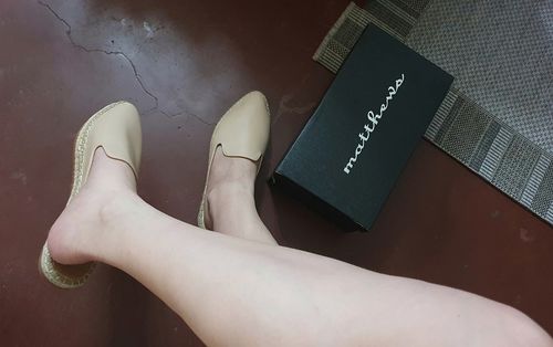 Customer photo review of Jennifer Flat Mules