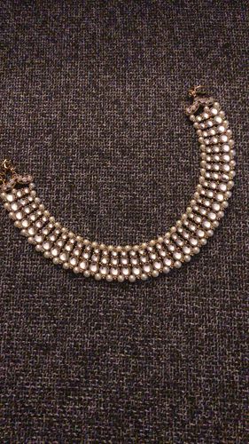 Customer photo review of Trio Stone Anklets