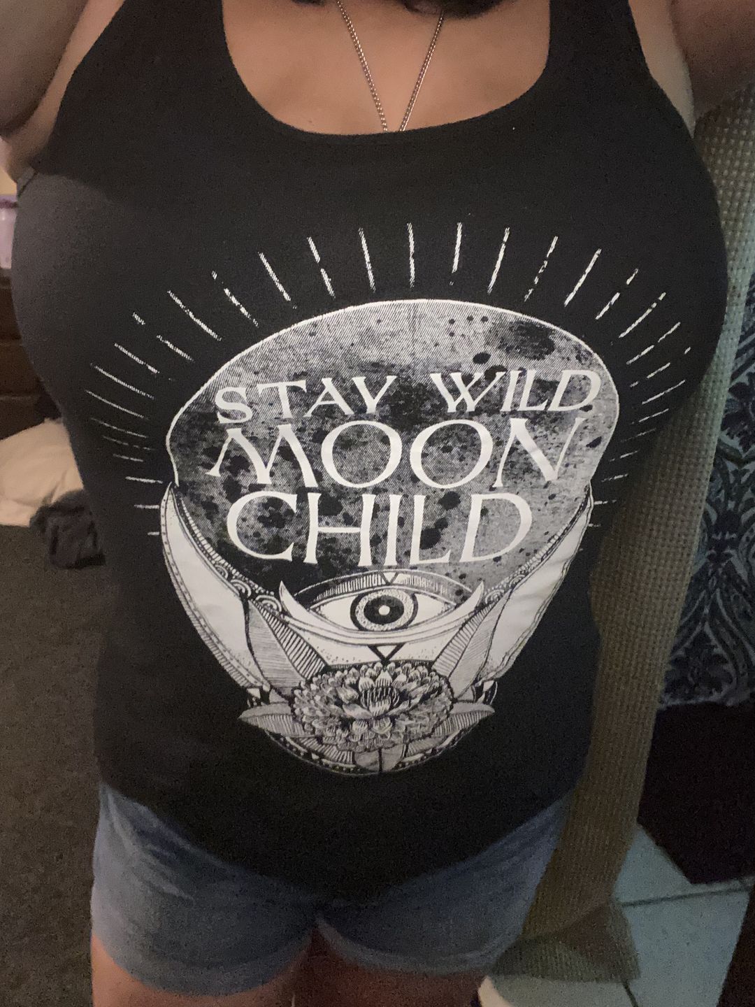 Customer photo review of Stay wild moon child