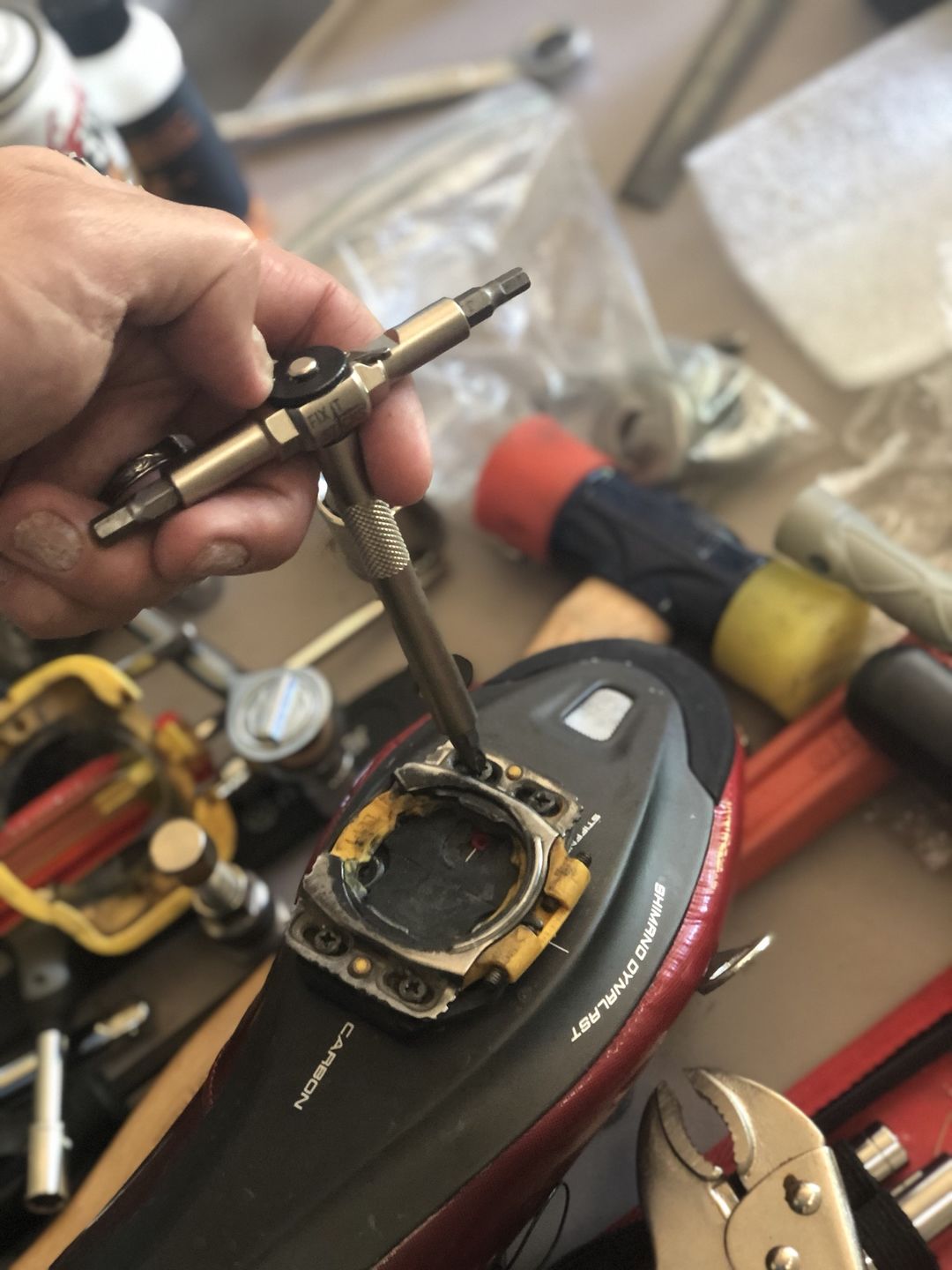 Customer photo review of Ratcheting T-Way Wrench