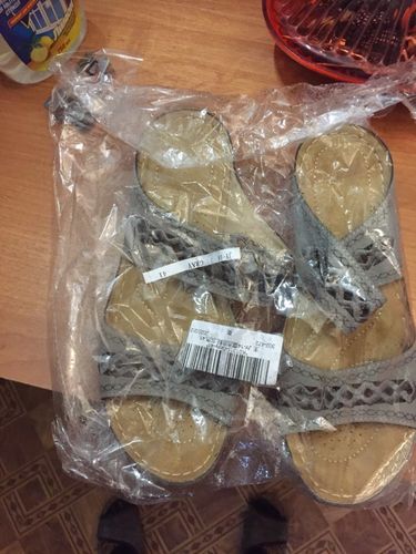 Customer photo review of #1 Best Seller - OPEN TOE VINTAGE WOMEN SANDALS ( 2020 Collection)