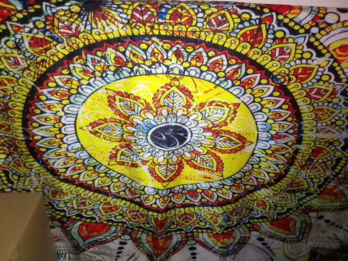 Customer photo review of Chic Mandala Floral Tapestry