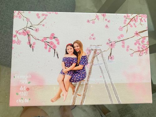 Customer photo review of Lienzo (1 pieza)