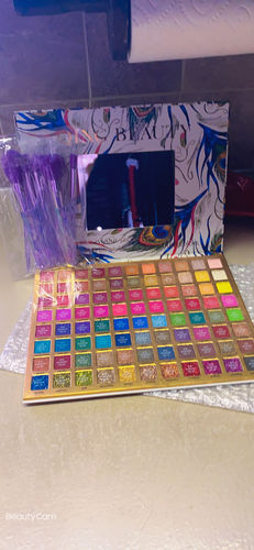 Customer photo review of Exotic-Pop Palette