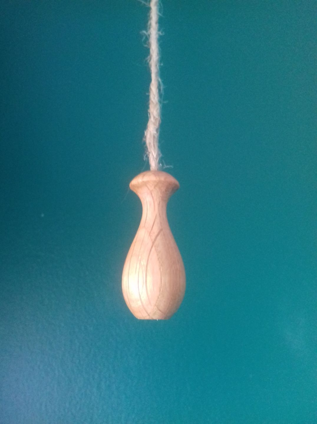 Customer photo review of Oak Light Pull