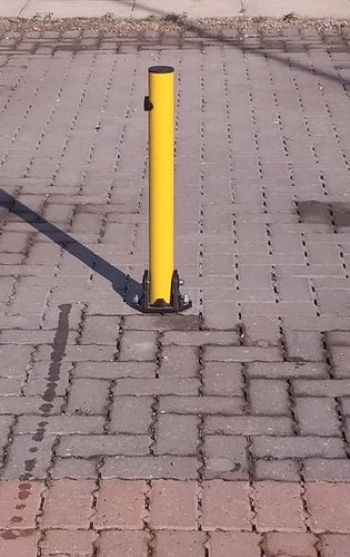 Customer photo review of KYP-1 Fold Down Parking Post