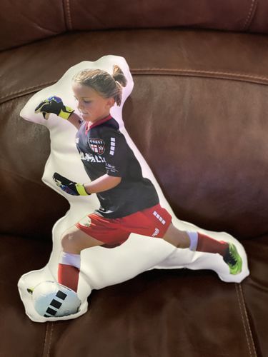 Customer photo review of Create A Custom Object Pillow